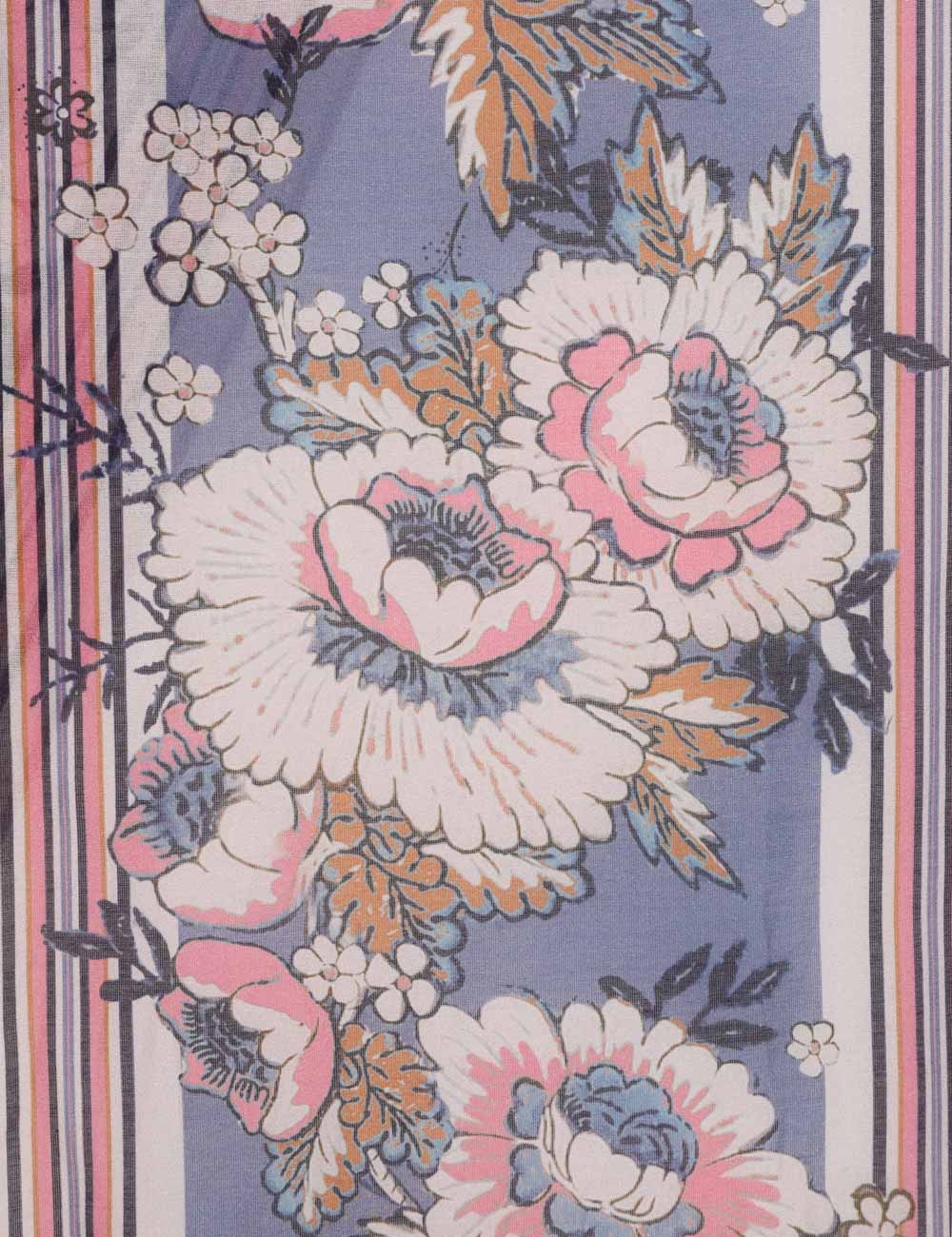 SILK COTTON NECK SCARF - 4