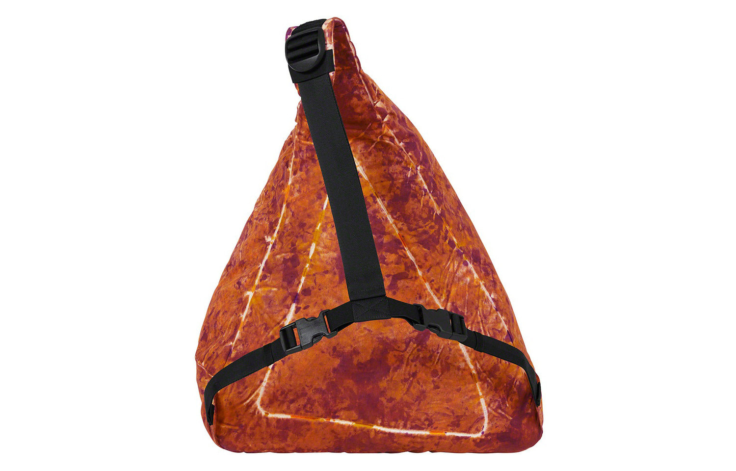 Supreme x Stone Island Printed Camo Nylon Shoulder Bag 'Orange Black' SUP-FW20-293 - 2
