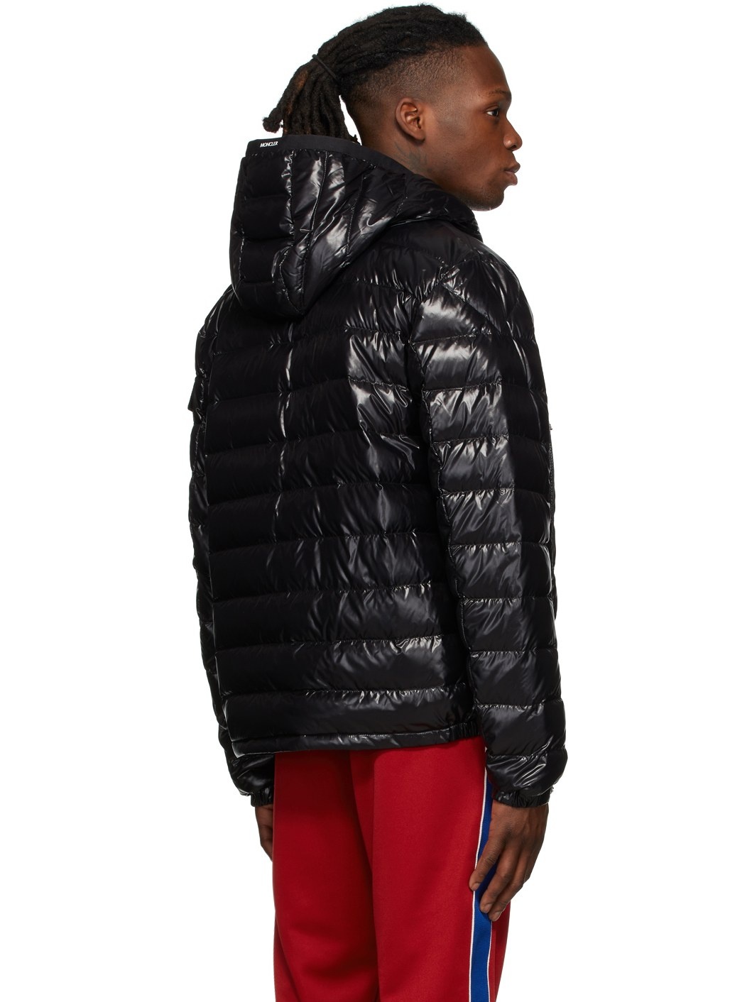 Black Down Galion Puffer Jacket - 3