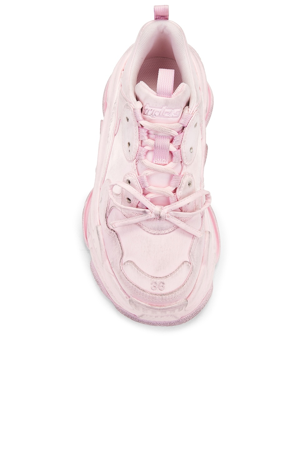 Triple S Satin Sneaker - 4