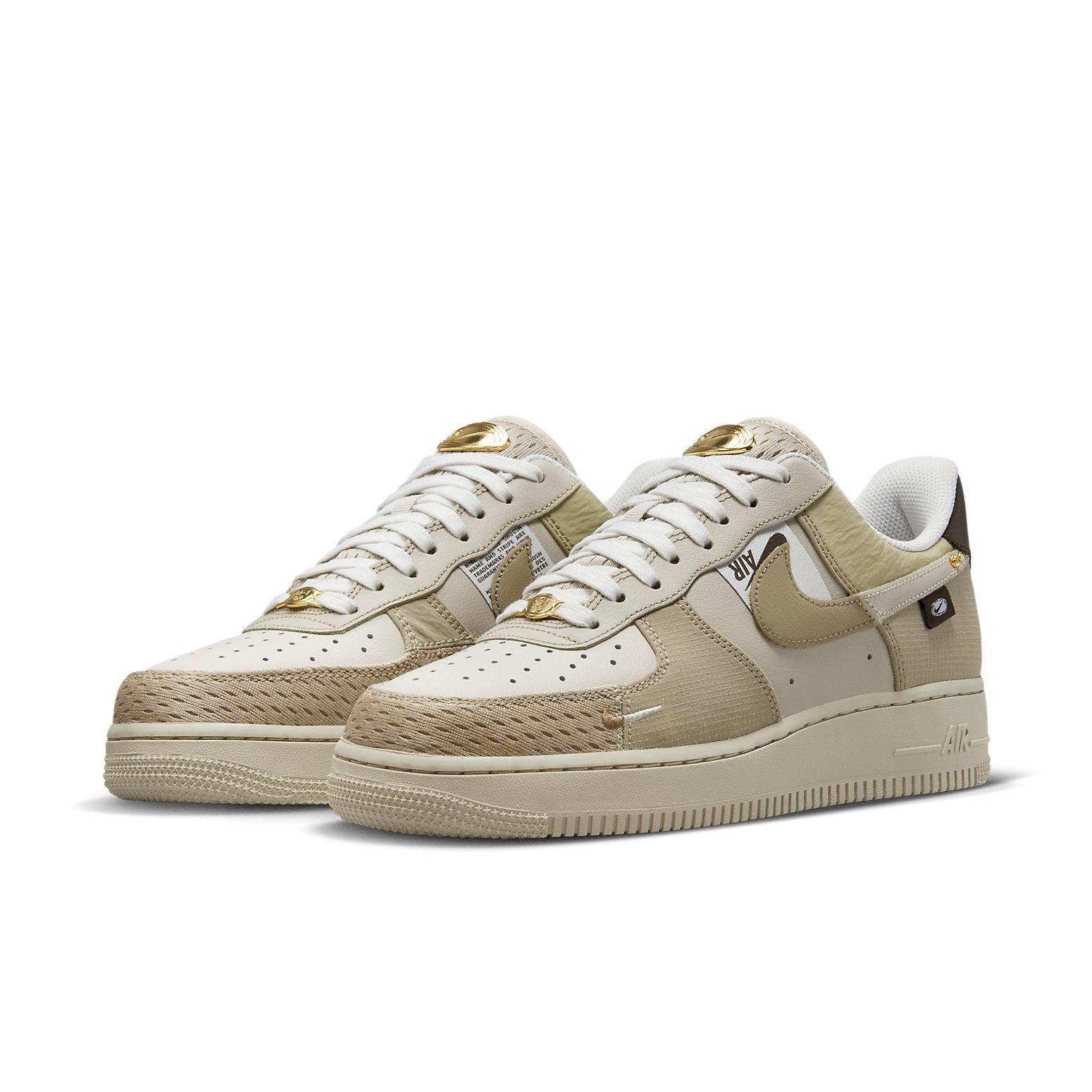 (WMNS) Nike Air Force 1 '07 LX 'Tan Bling' DX6061-122 - 3