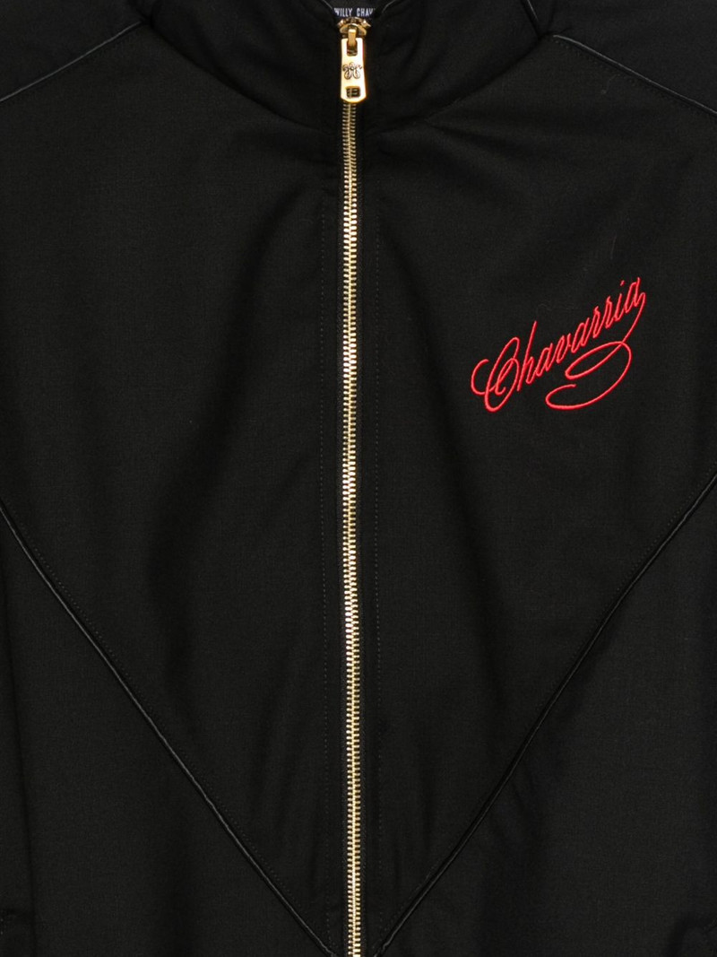 logo-embroidered jacket 3