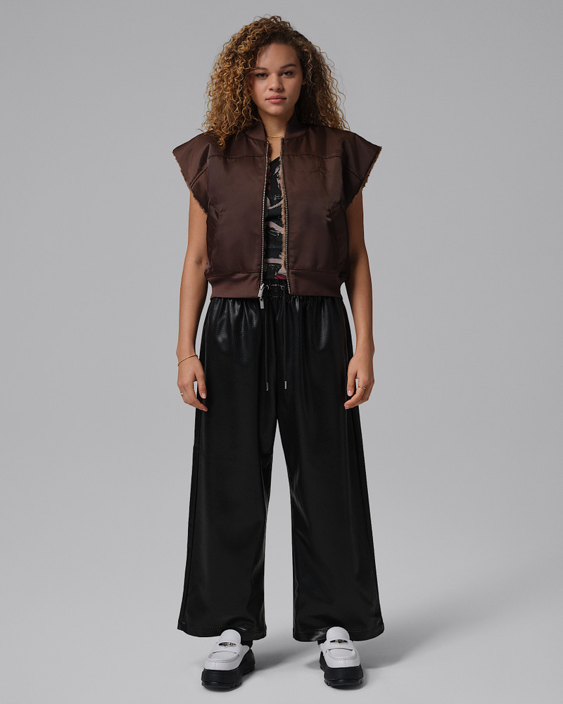 Jordan Flight Women's Faux-Leather Pants 4