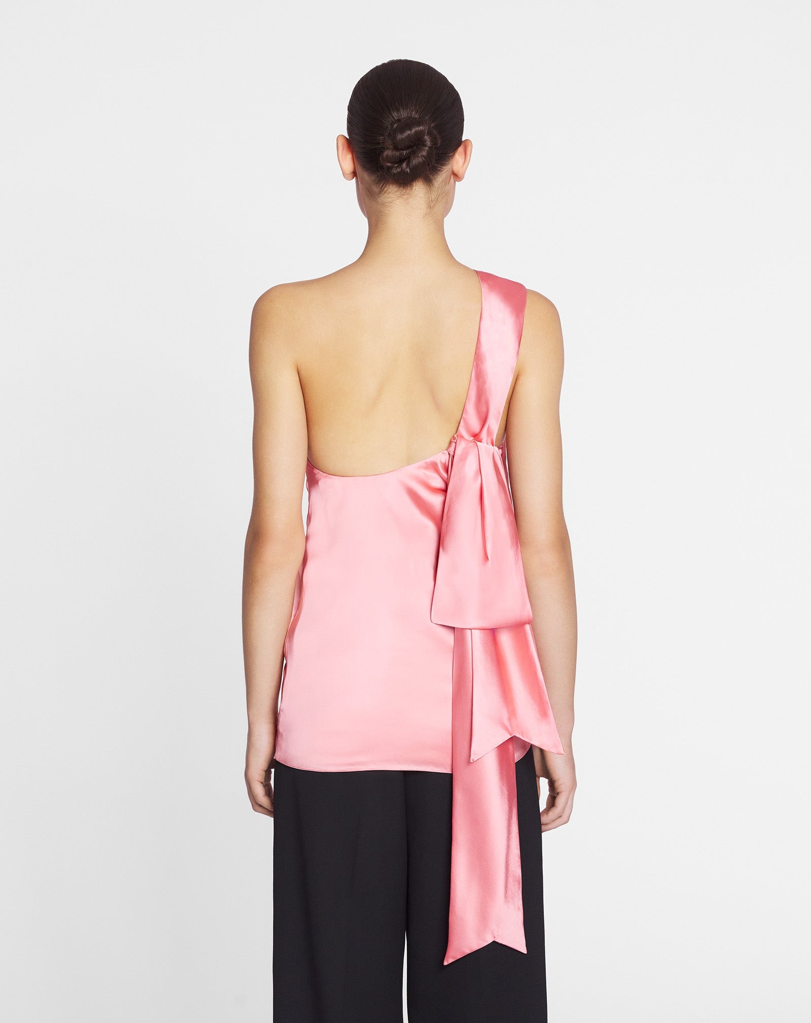 ASYMMETRICAL TOP WITH A RIBBON DETAIL - 4