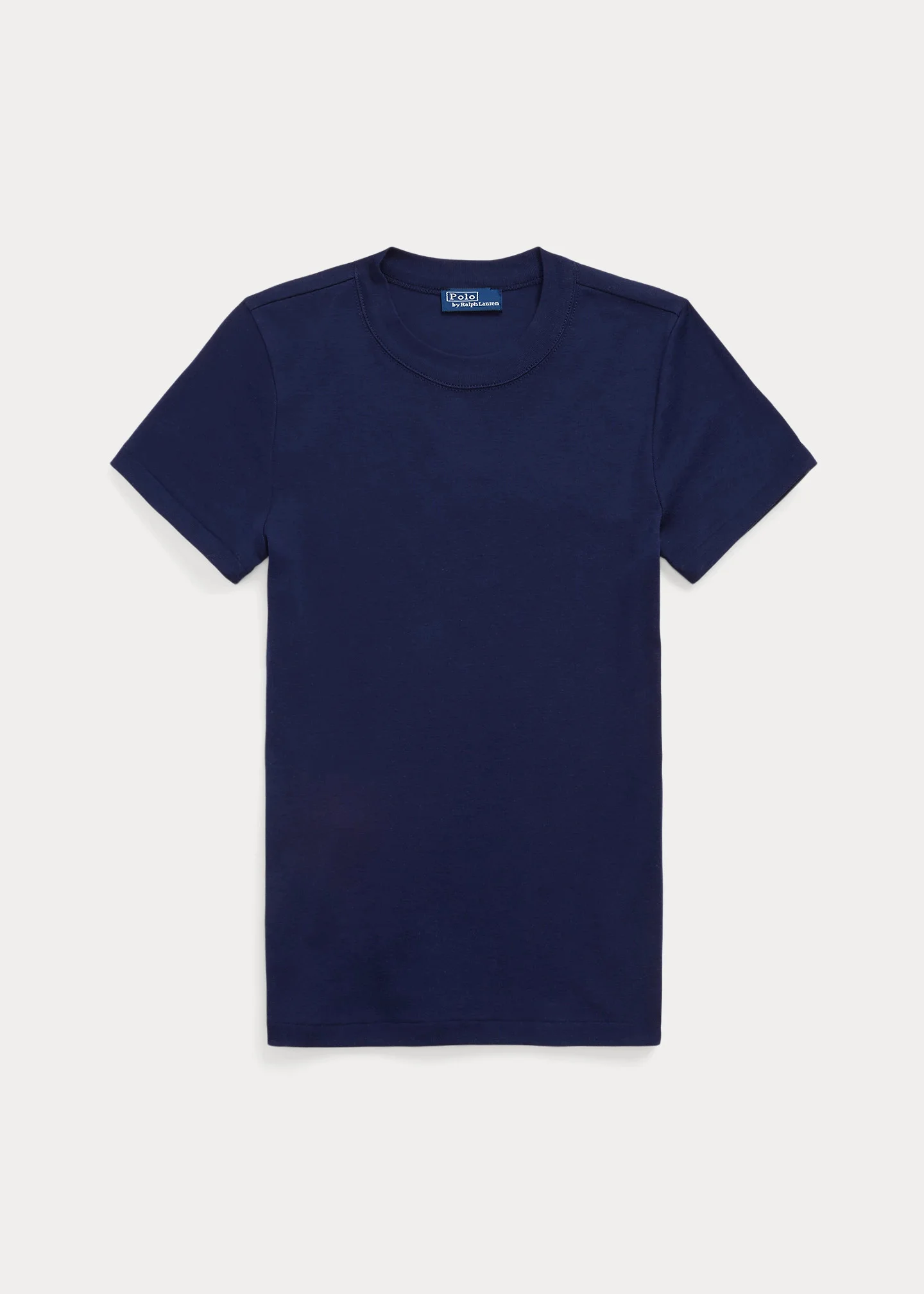 Slim Fit Stretch Cotton Tee - 1