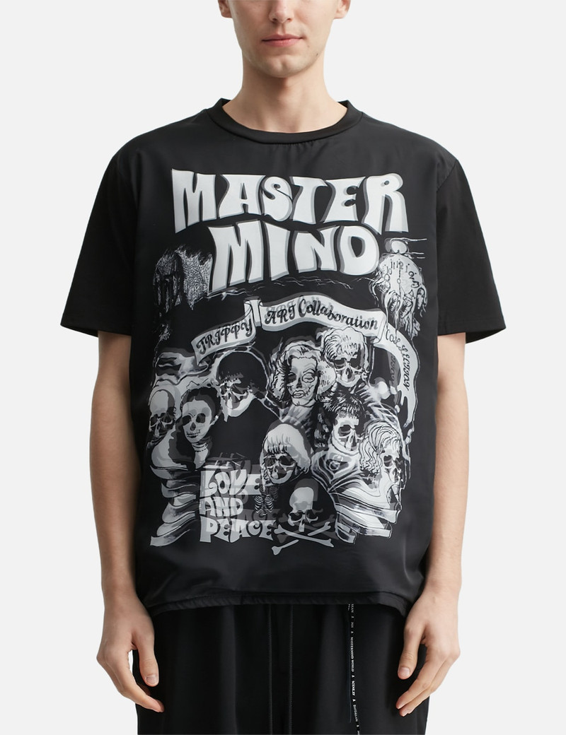 MASTERMIND JAPAN X TRIPPY ART ROCK STARS TEE 3