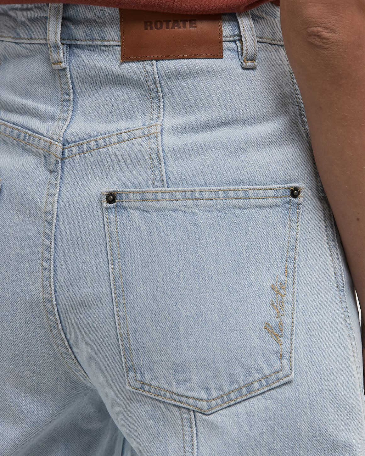 Cargo Denim Pants - 5