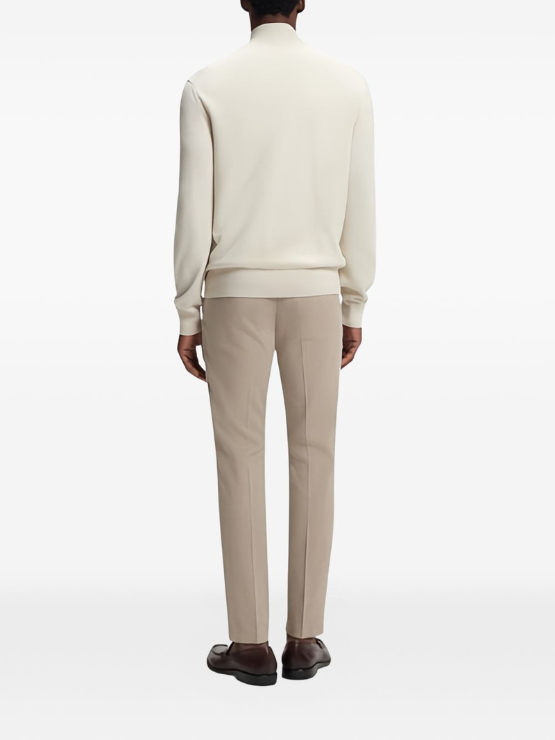 cotton zip-up cardigan 3