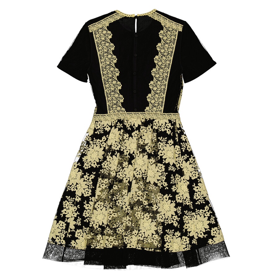Burberry Floral-embroidered Lace Dress - 5