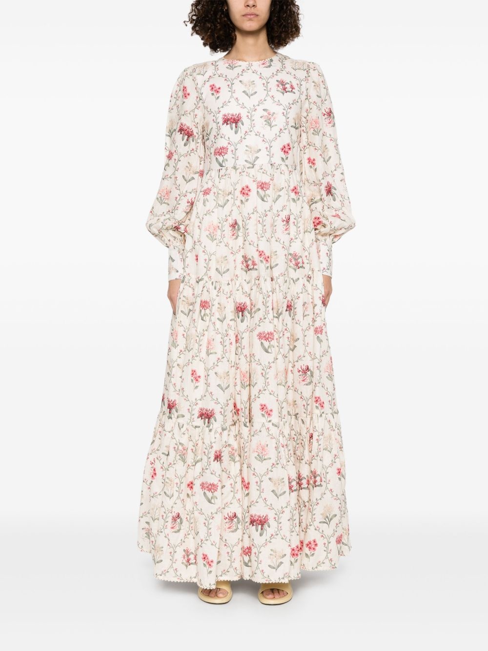 Nuez Orquidea maxi dress - 2