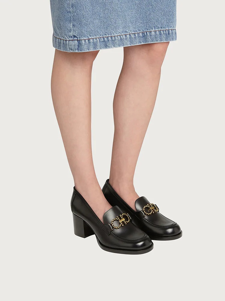 GANCINI HEELED MOCCASIN - 5