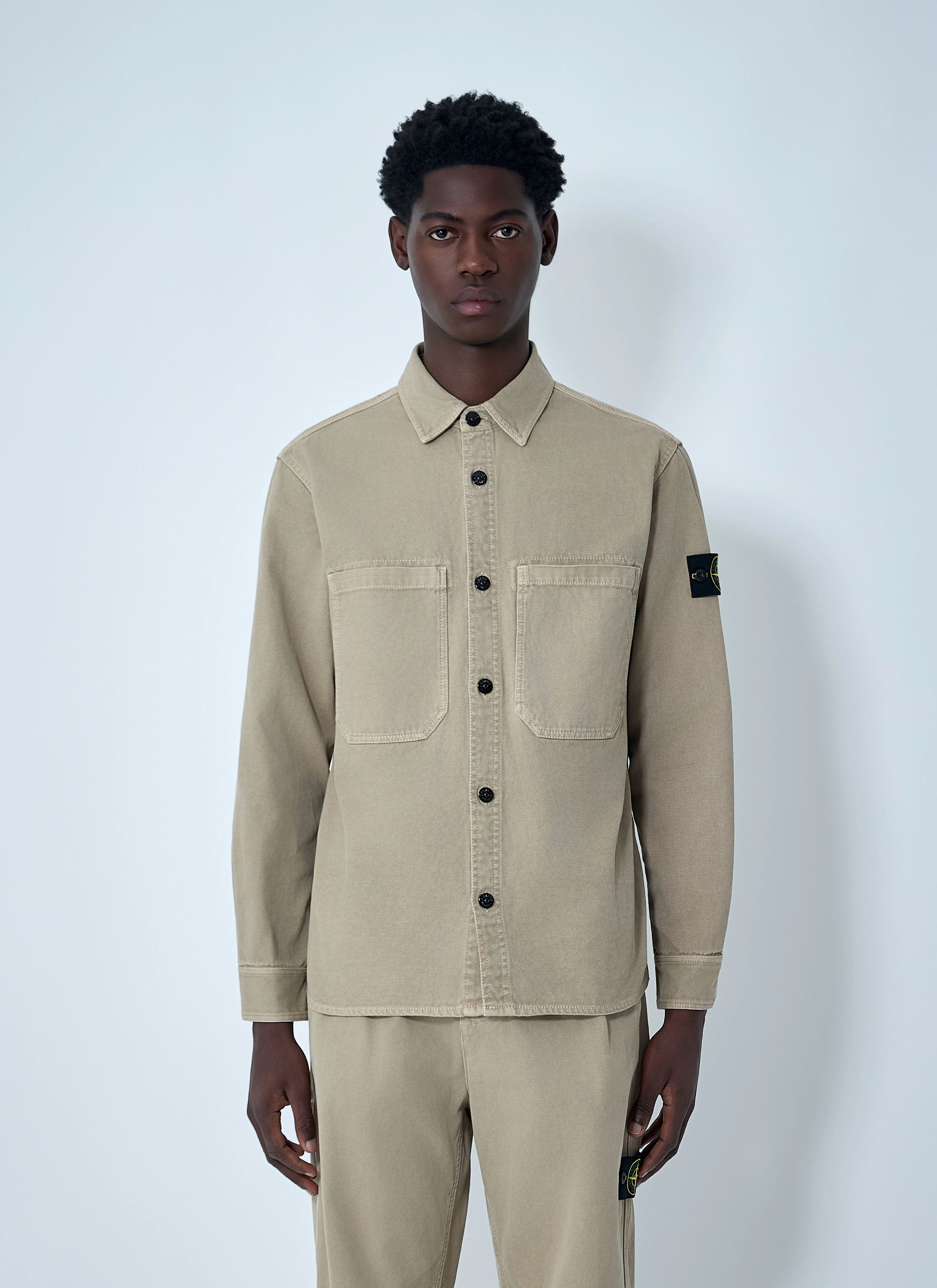 Logo Patch Shirt - 1