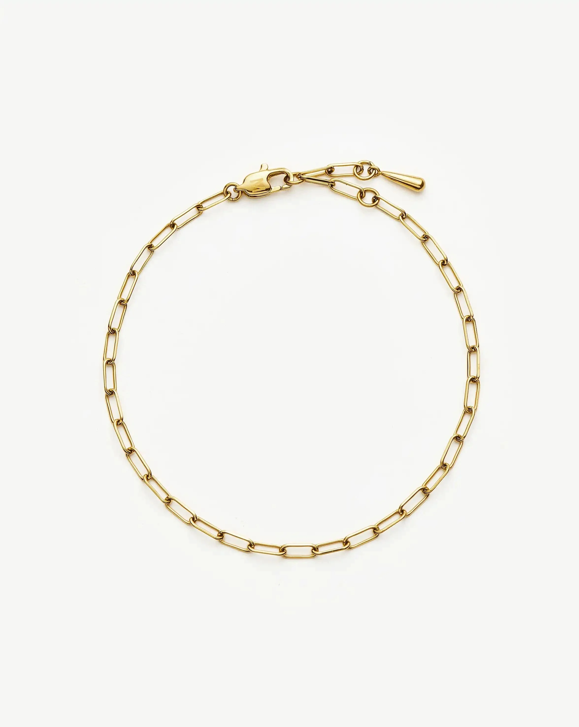 Mini Paperclip Chain Bracelet - 1