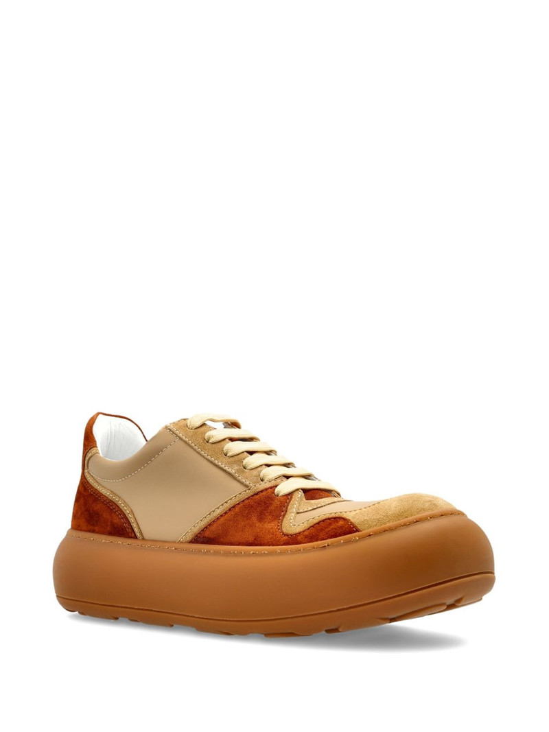 Moschino leather sneakers outlook