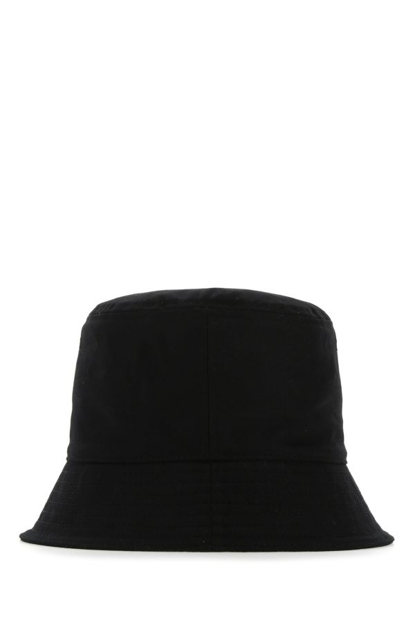 Valentino Garavani Man Black Cotton Hat - 3