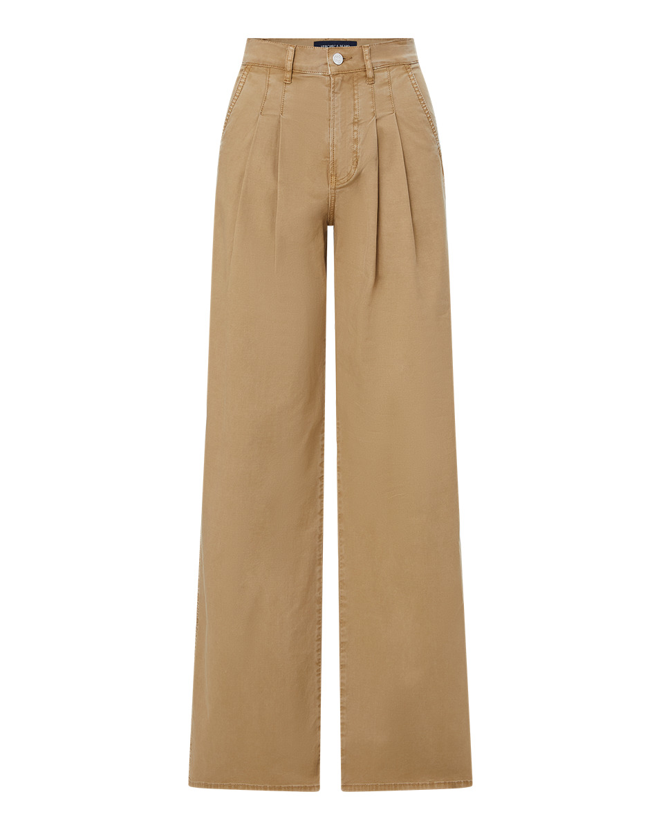 MIA WIDE-LEG PLEATED PANT - 1