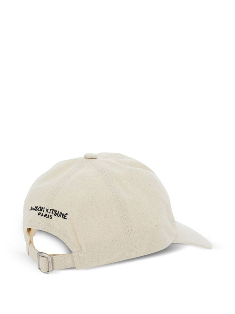 Maison Kitsuné Dressed Fox cotton baseball cap outlook