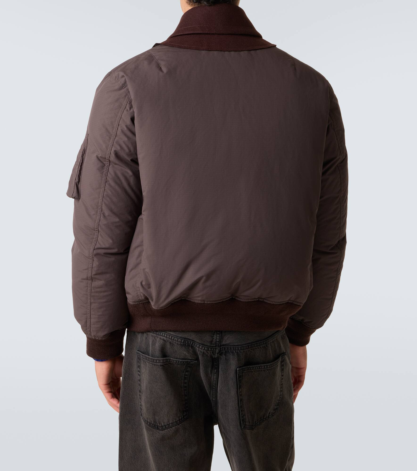 Wool puffer jacket - 4