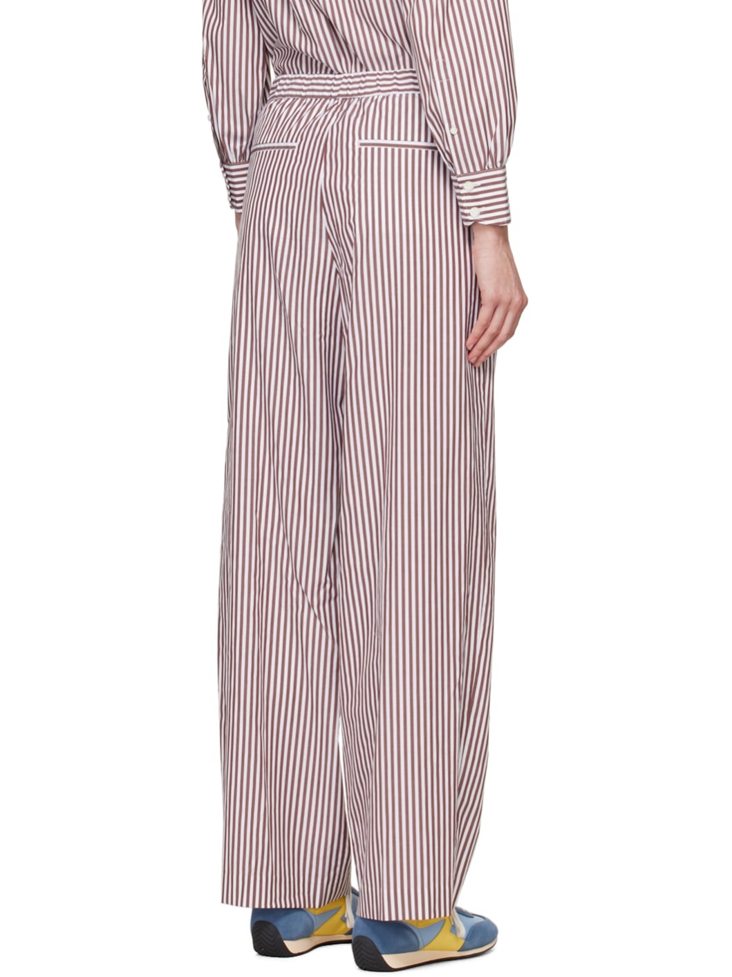 Brown Lacey Trousers - 3