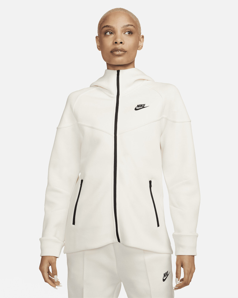 logo-print zip-fastening hoodie - 1