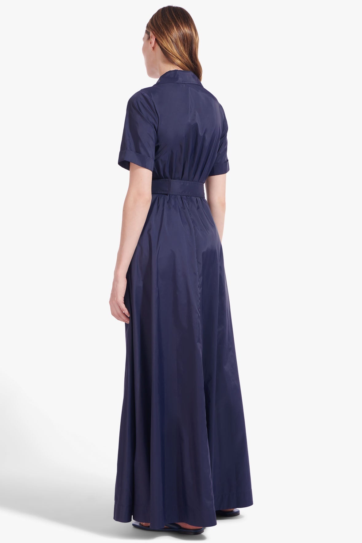 STAUD MILLIE DRESS NAVY - 7