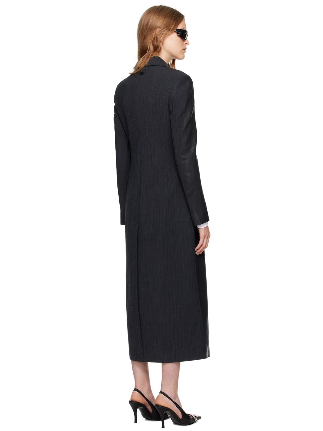 Black G-Lamour Coat - 3
