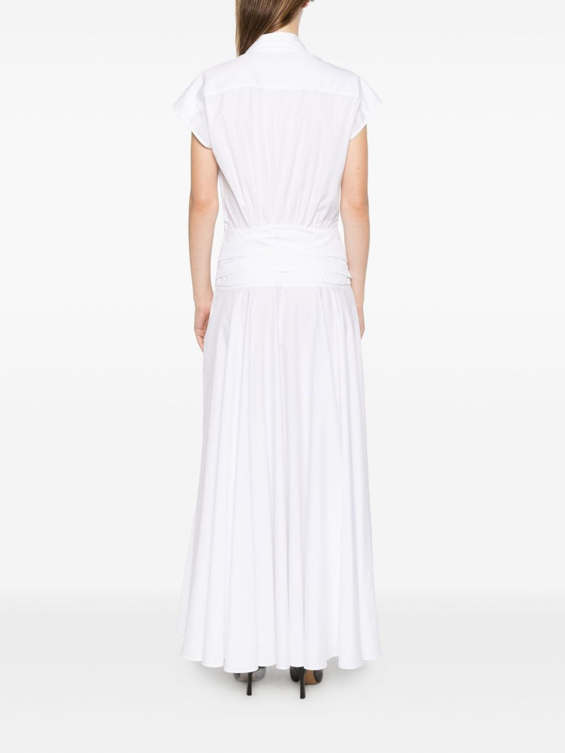 bow drape wrap dress 4