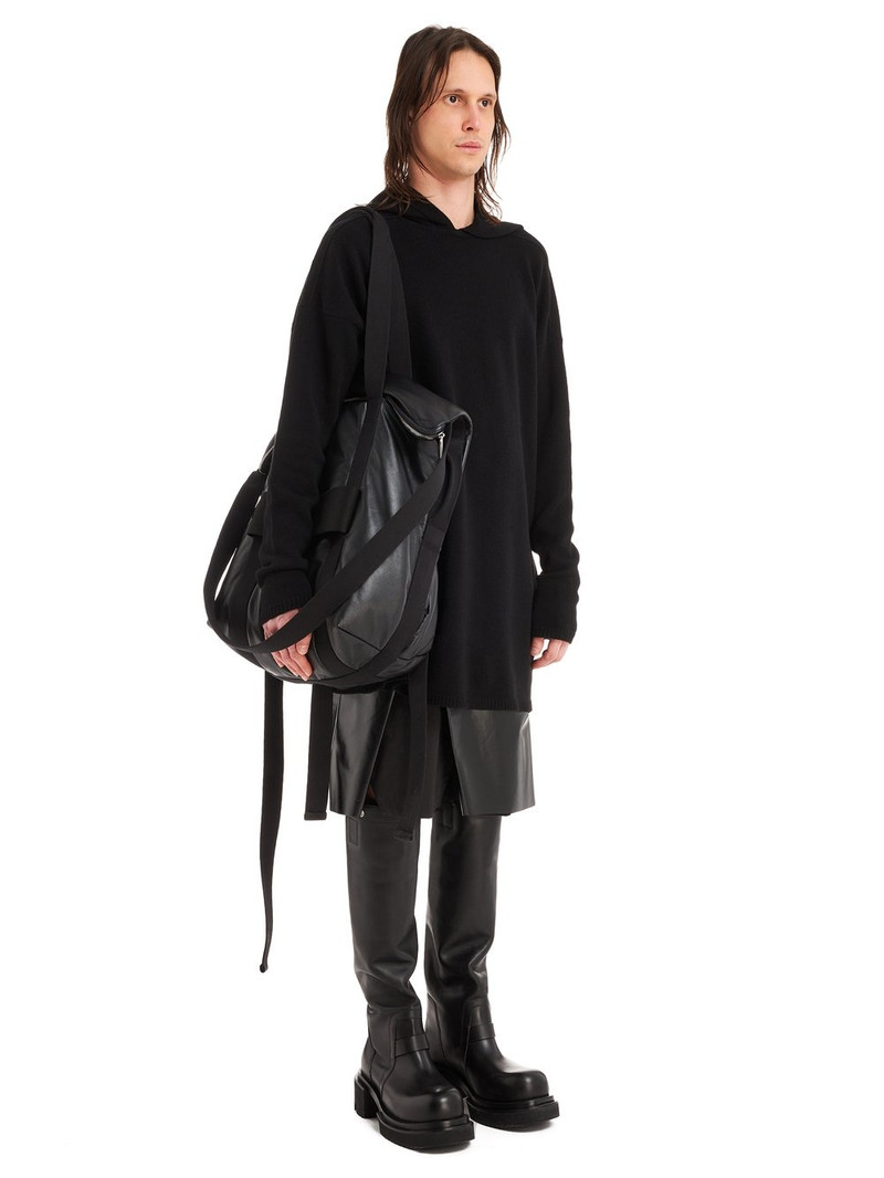 Black Jumbo Trolley Backpack 9