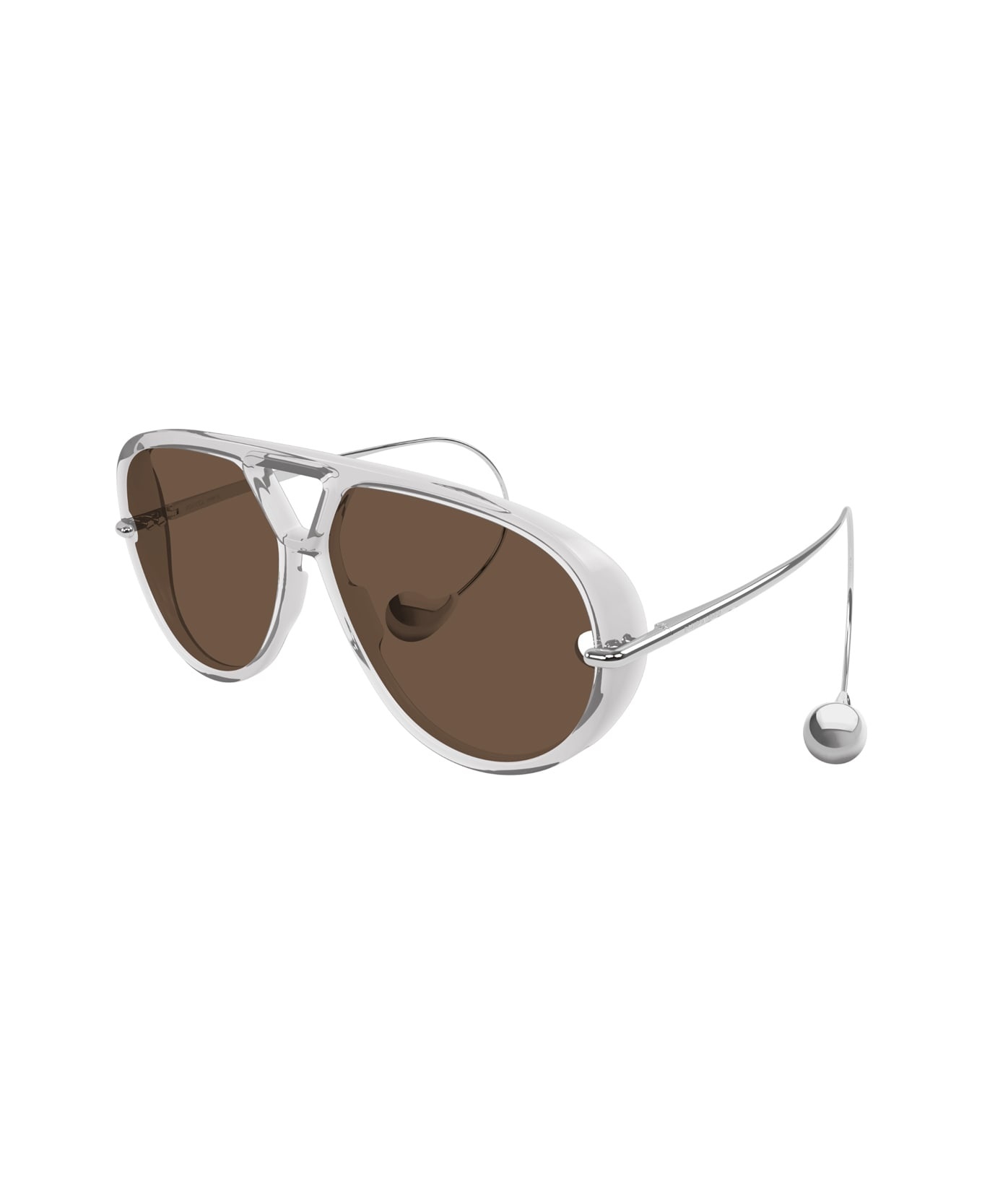 Bv1273s 009 Grey Silver Brown Sunglasses - 2