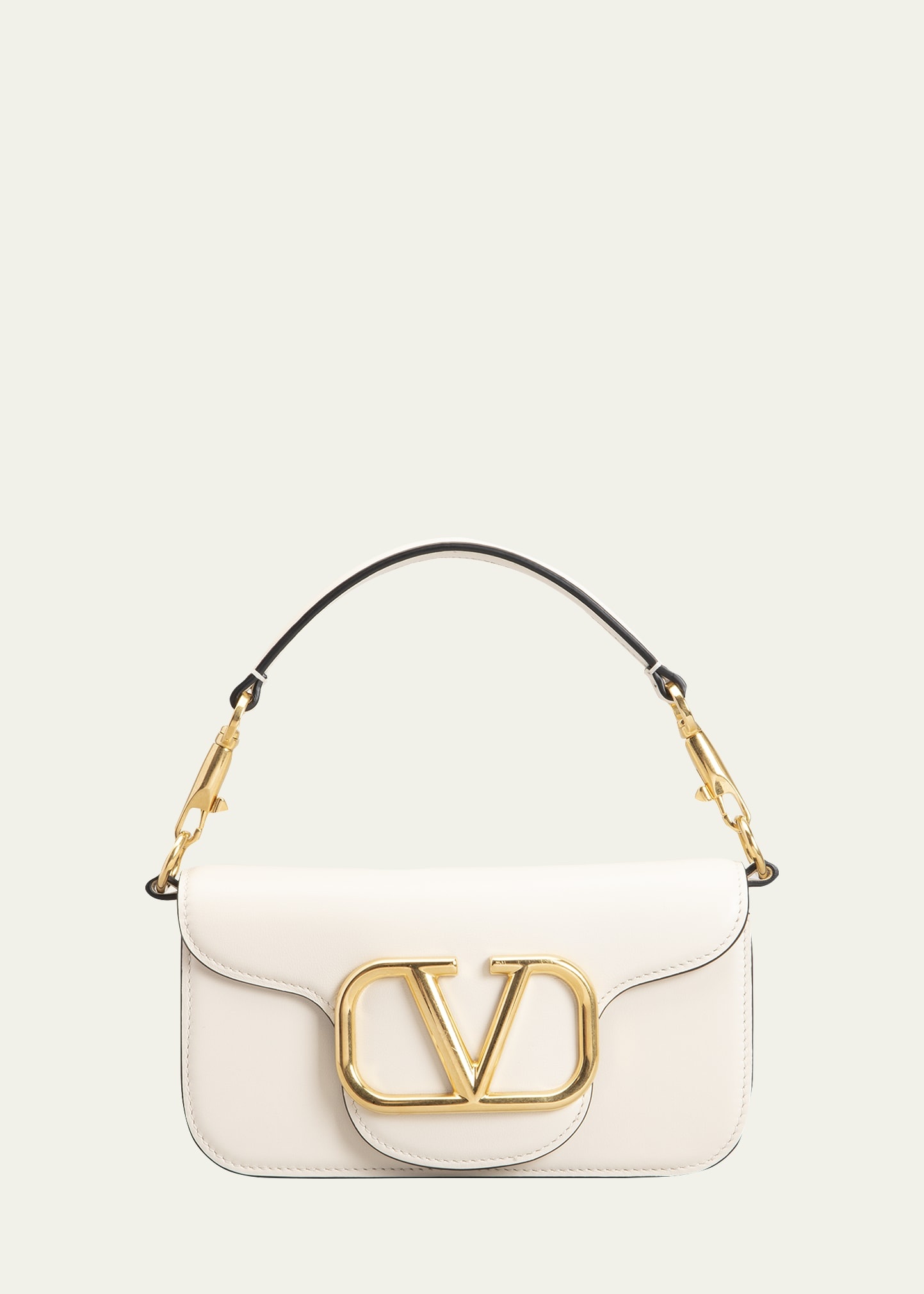 Loco Small VLOGO Calfskin Shoulder Bag - 1
