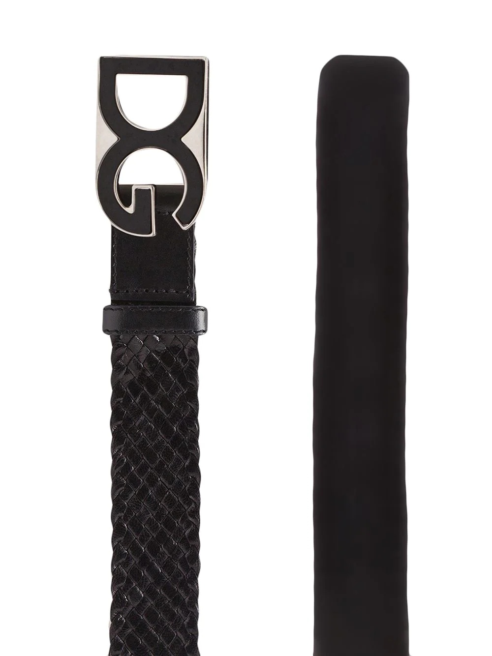 DG buckle interwoven belt - 2