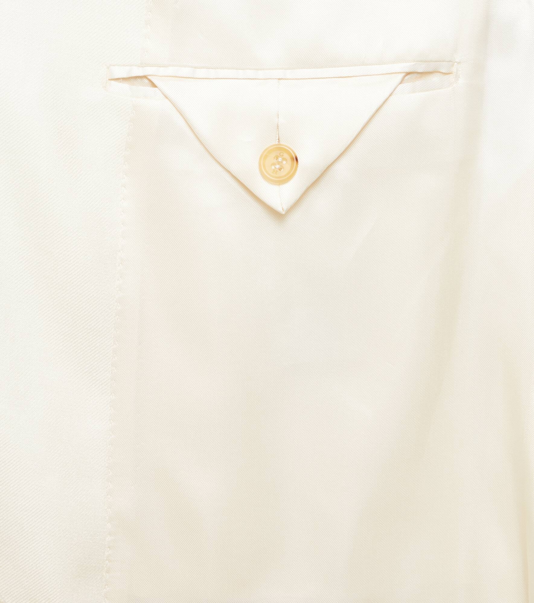 Wool, silk and linen corduroy blazer - 7