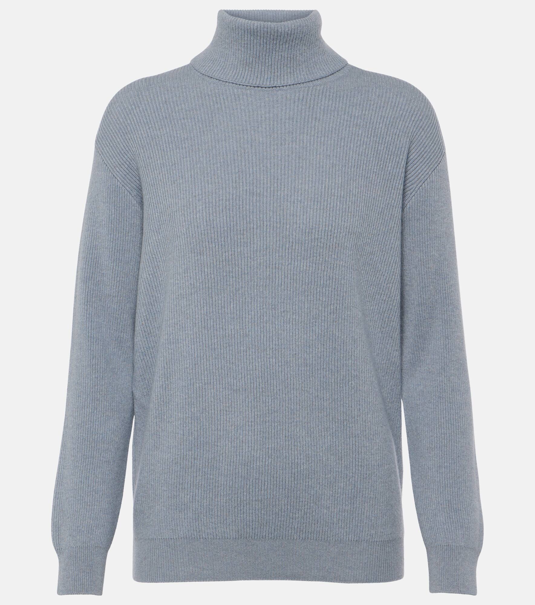 Cashmere turtleneck sweater - 1