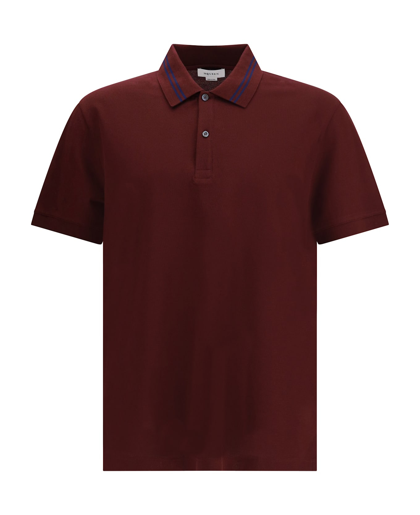 Polo With Striped Detail - 1
