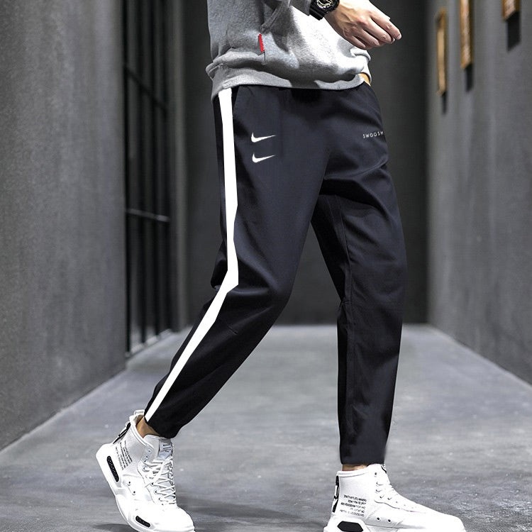 Nike Sportswear Swoosh Retro Sports Pants Black CJ4874-010 - 4