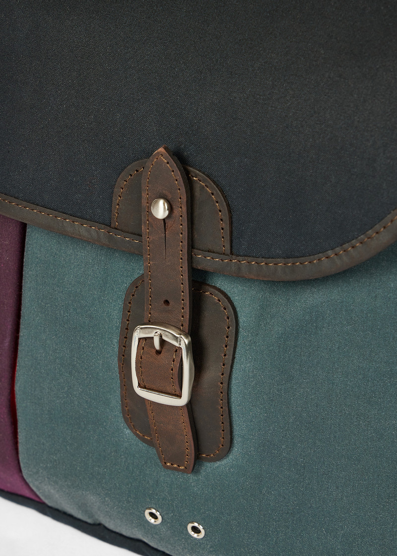 Paul Smith loves Barbour - Night Sky Wax Tarras Bag 6