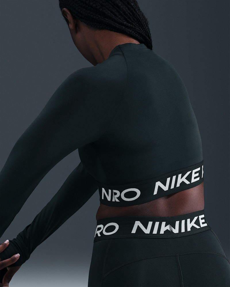 Nike Nike Pro Women's Dri-FIT Cropped Long-Sleeve Top outlook