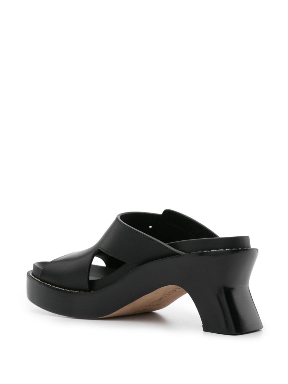 70mm Ease buckle-straps mules - 3