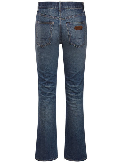 TOM FORD Stonewashed denim midrise straight jeans outlook