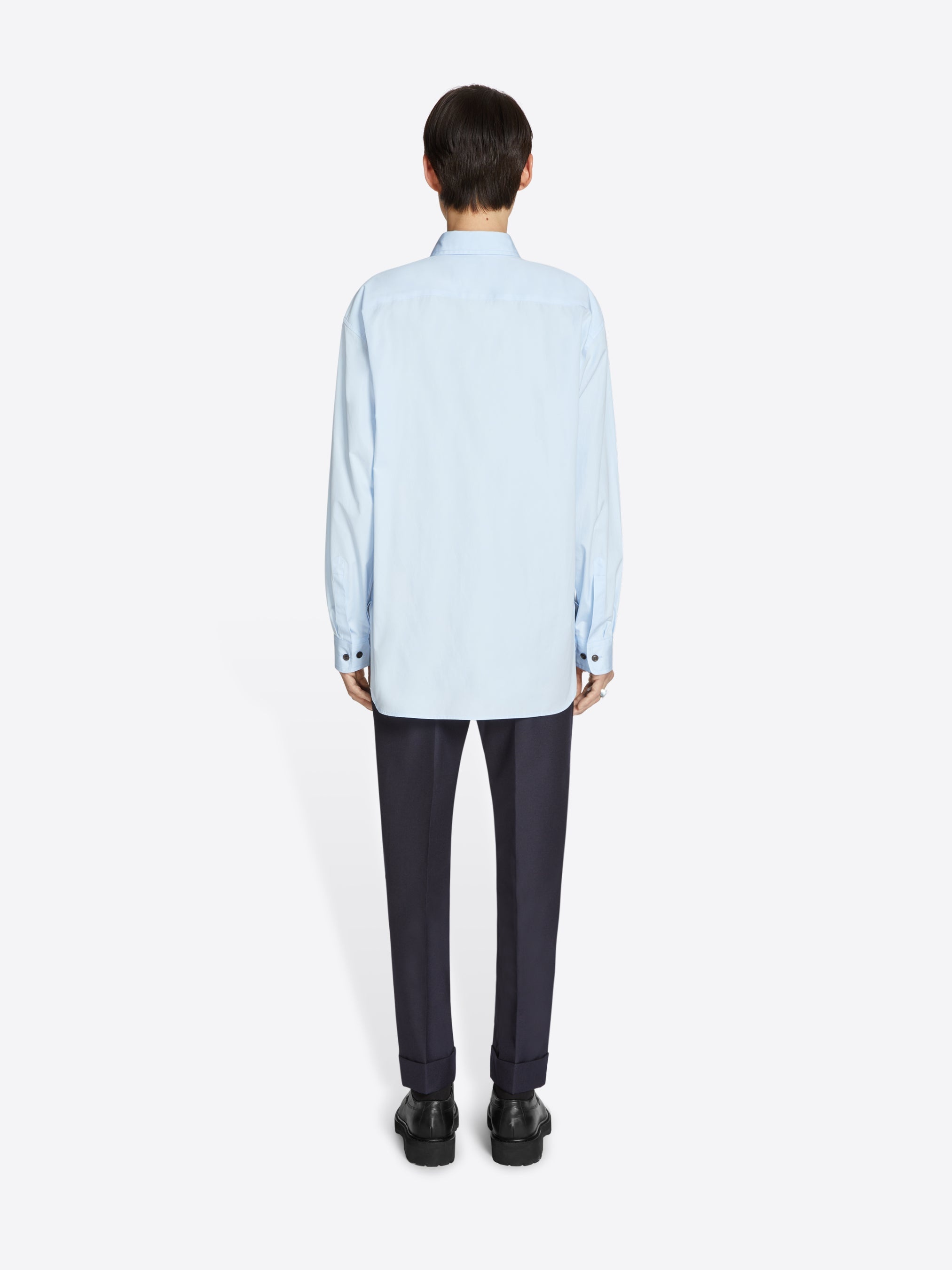 LOOSE COTTON SHIRT - 4