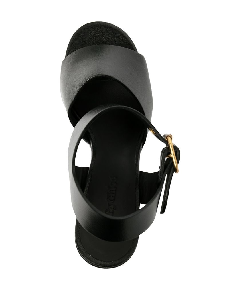 Lexy 100mm block-heel sandal - 5