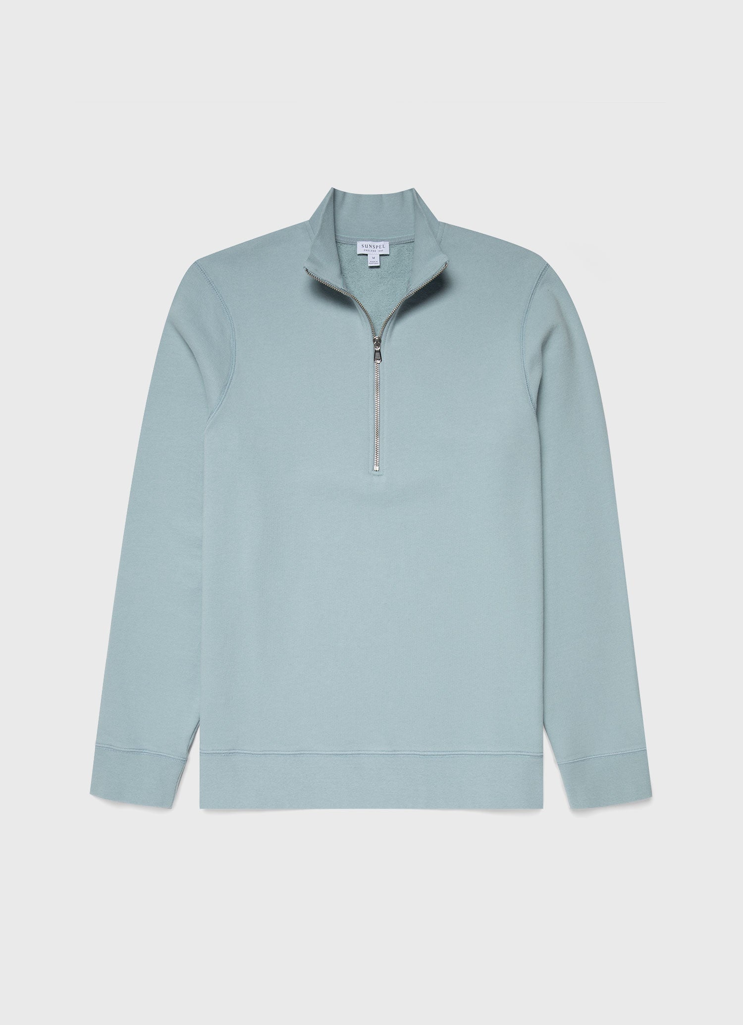 Half Zip Loopback Sweatshirt - 1