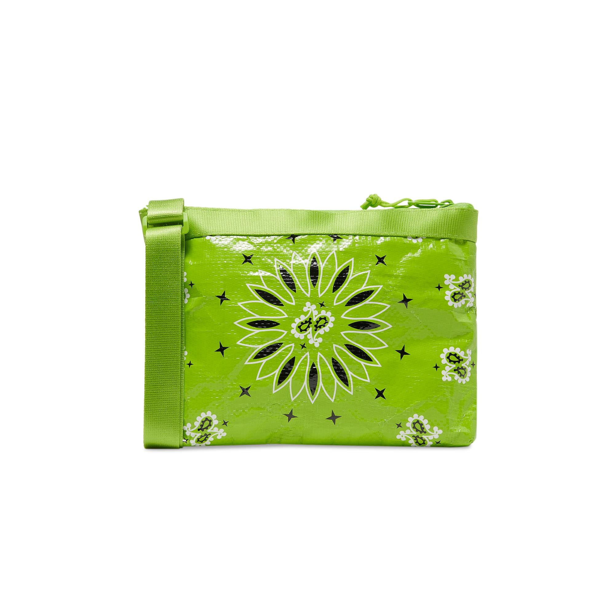Supreme Bandana Tarp Side Bag 'Bright Green' - 2