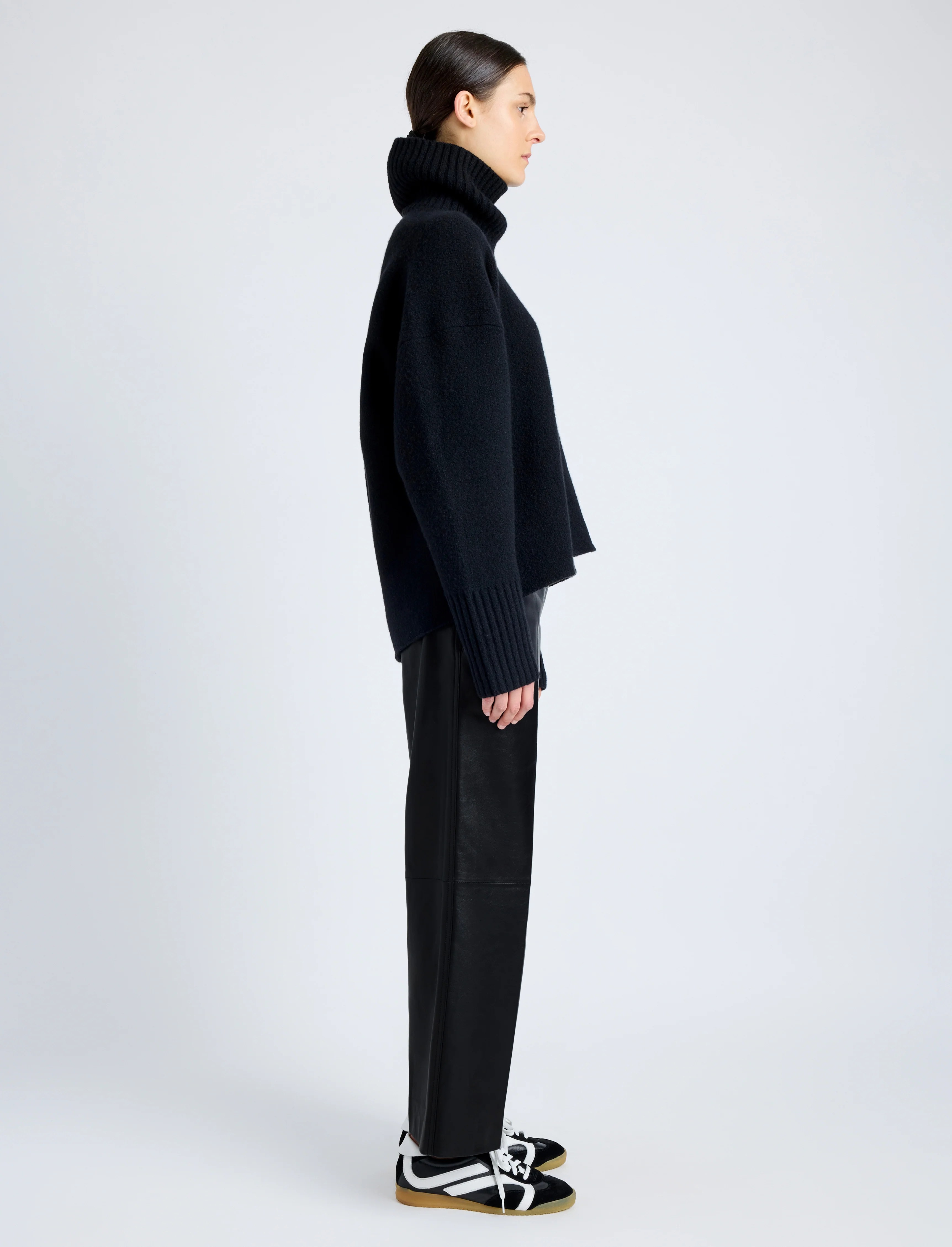 Noland Pant in Leather - 3