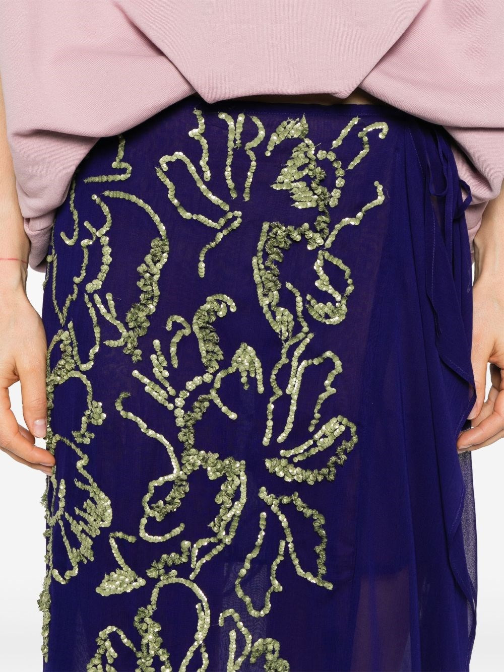 Sima ebmroidered skirt - 3