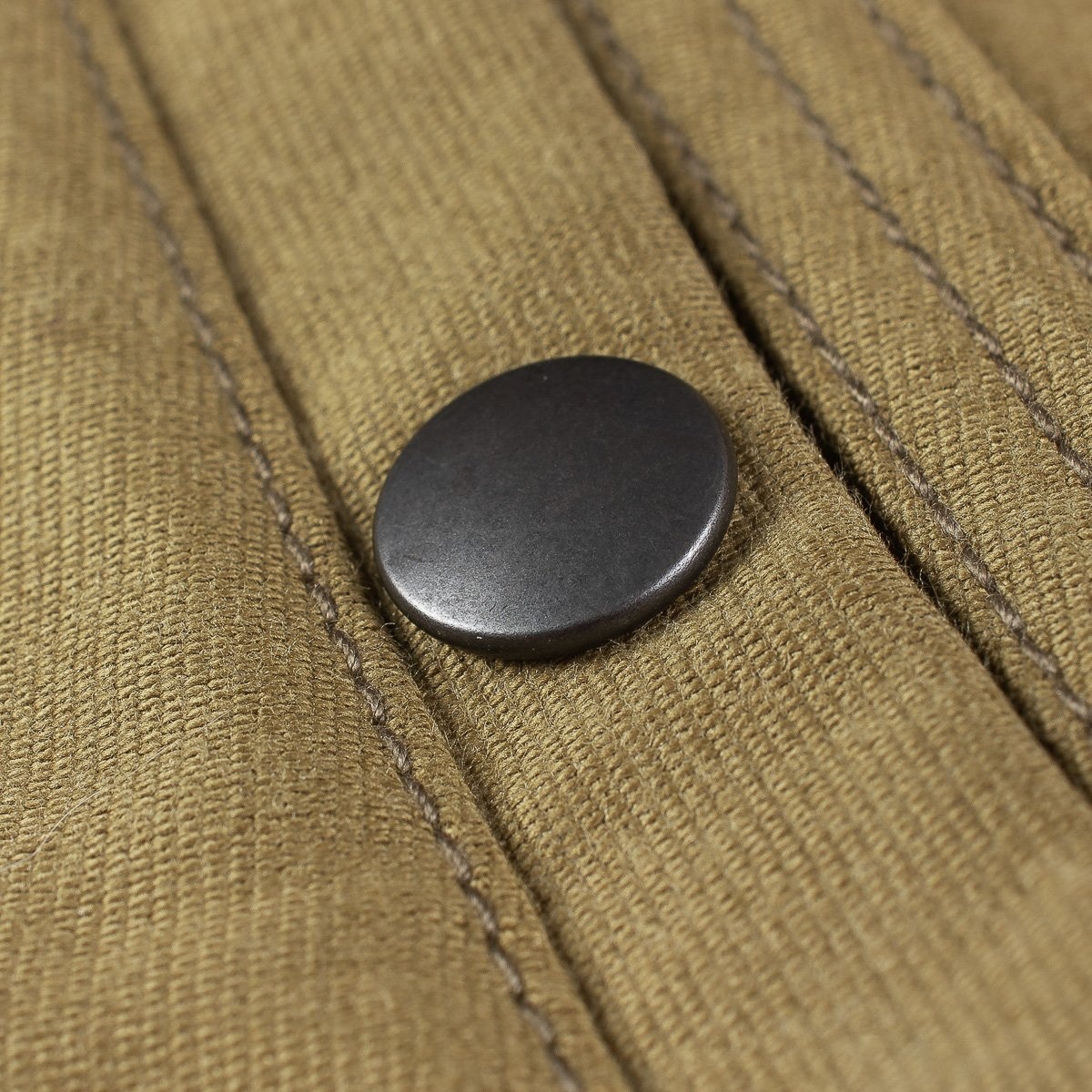 IHV-22-KHA Alpaca Lined Whipcord N1 Deck Vest - Khaki - 9
