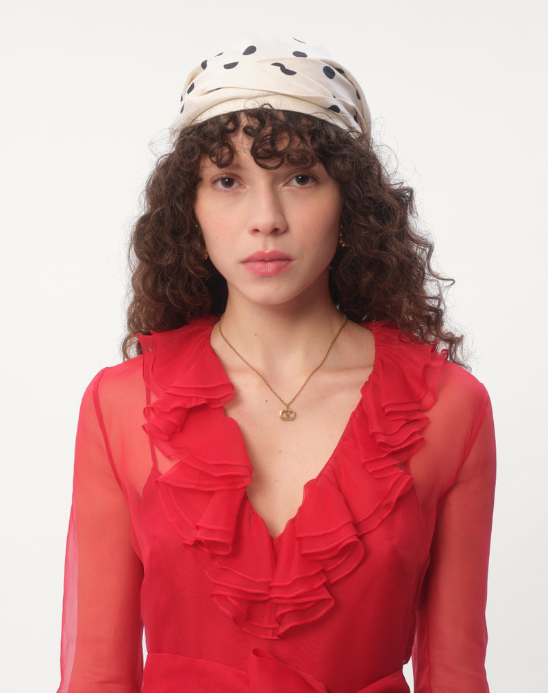 Valentino OVAL METAL NECKLACE outlook