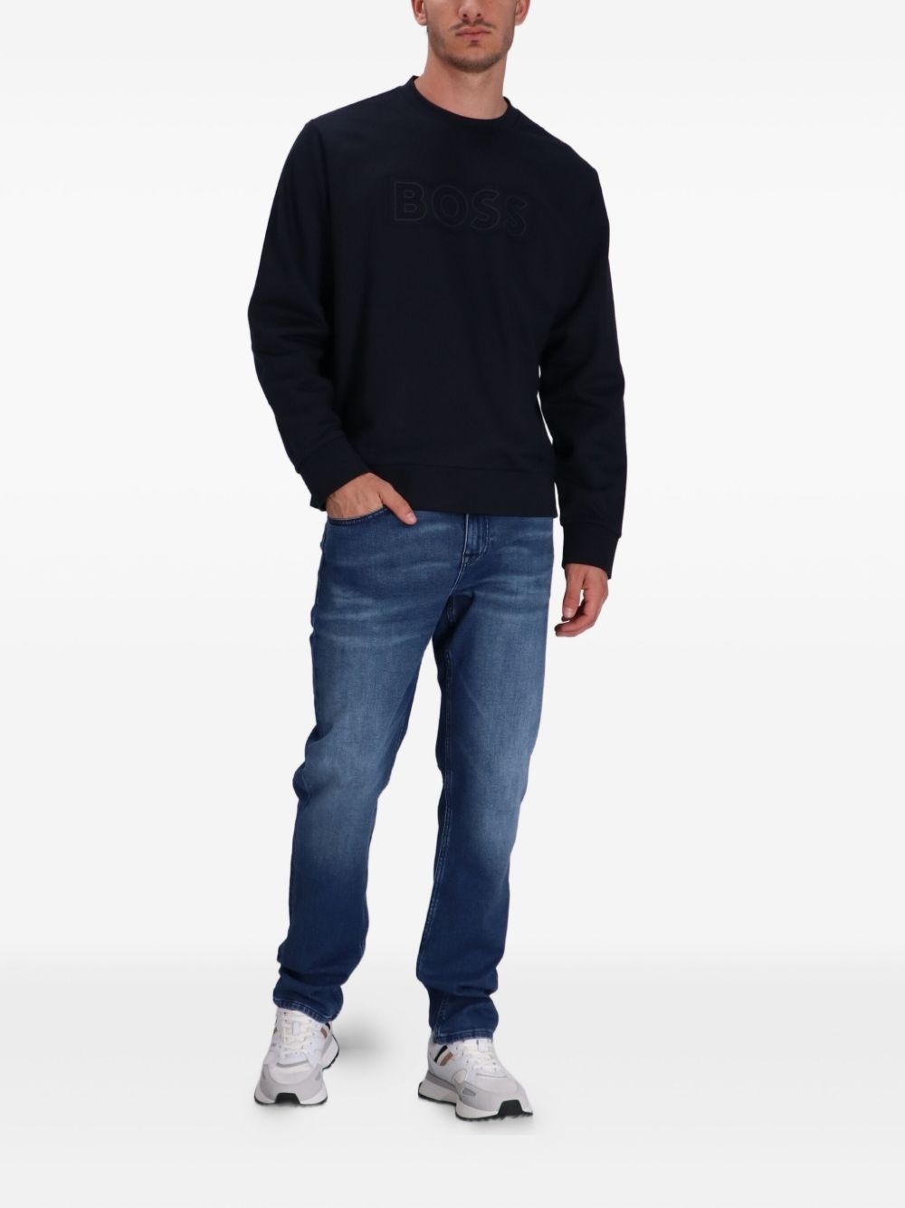 logo-embellished sweatshirt - 2