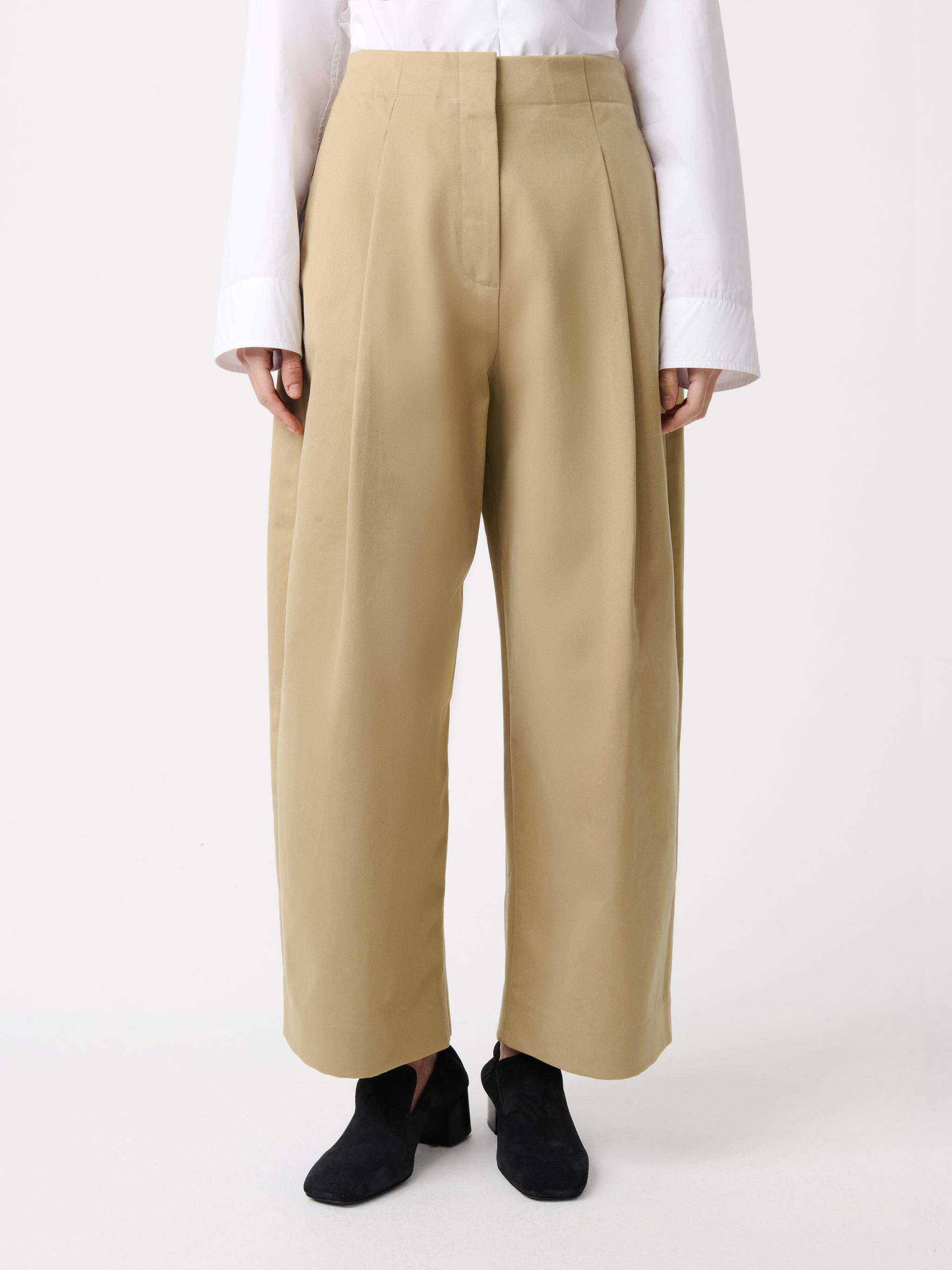【STUDIO NICHOLSON】DORDONI VOLUME PANT Dordoni Volume Pant In Black | Tailored Trouser | Studio