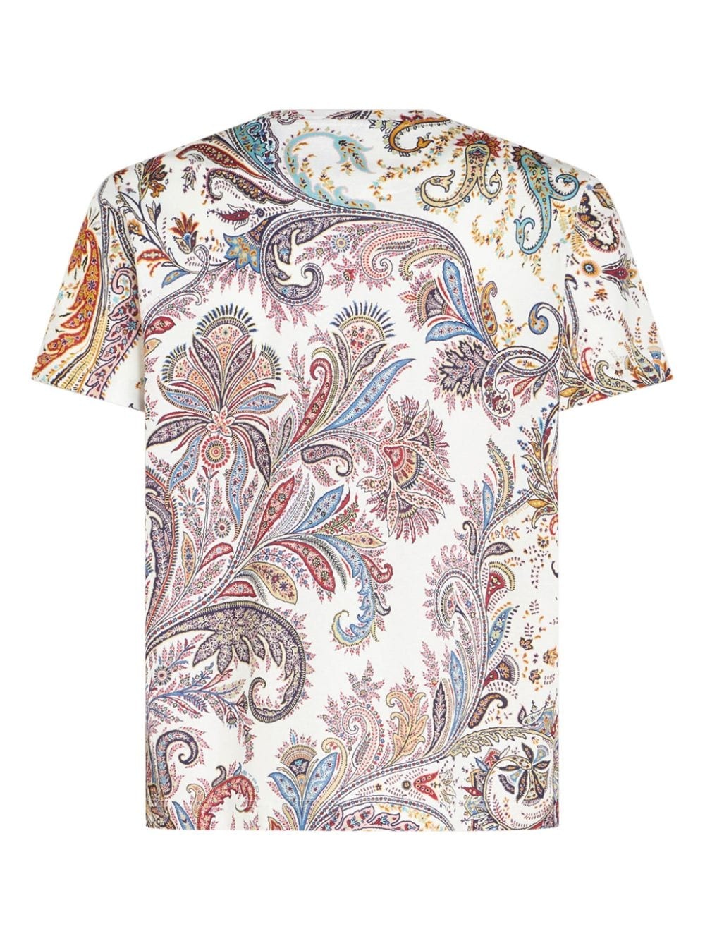 paisley-print cotton T-shirt - 6
